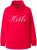 Ulla Popken HELLO Classic Fit Stand-Up Collar Sweatshirt Lychee - Hoodies & Sweatshirts - 