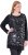 Ulla Popken Sequined Soft Fine Knit Sweater Black - Hoodies & Sweatshirts - 