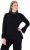Ulla Popken Flared Sleeve Turtleneck Sweater Black - Hoodies & Sweatshirts - 