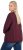Ulla Popken Sparkling Sequin Bows Christmas Sweatshirt Plum - Hoodies & Sweatshirts - Kuschelige Sweatshirts & Strick