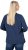 Ulla Popken Let It Snow Sequins Sweatshirt Ink Blue - Hoodies & Sweatshirts - 