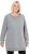 Ulla Popken Nostalgic Escape Oversized Sweatshirt Mouse Grey - Hoodies & Sweatshirts - Kuschelige Sweatshirts & Strick