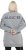 Ulla Popken Nostalgic Escape Oversized Sweatshirt Mouse Grey - Hoodies & Sweatshirts - Kuschelige Sweatshirts & Strick