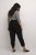 Kaffe Curve Merla Hose Tiefschwarz - Jeans & Hosen in Großen Größen – Plus Size Damenmode - 