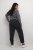 Kaffe Curve Merla Hose Schwarz Oyster - Jeans & Hosen in Großen Größen – Plus Size Damenmode - 