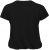 Kaffe Curve Jena V-Neck T-Shirt Tiefschwarz - T-Shirts - 