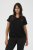 Kaffe Curve Jena V-Neck T-Shirt Tiefschwarz - T-Shirts - 