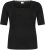 Kaffe Curve Britt T-Shirt Tiefschwarz - T-Shirts - 