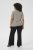 Kaffe Curve Lizzy Gestreifter Pullover Beige/Schwarz - Bedruckte T-shirts für herren - 