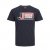 Jack & Jones Logan T-Shirt Navy - Herren-T-Shirts in großen Größen - Herren-T-Shirts in großen Größen