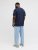 Jack & Jones Brandon T-Shirt Blue - Herren-T-shirts - Herren-T-Shirts in großen Größen