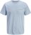 Jack & Jones Brandon T-Shirt Celestial Blue - Herren-T-shirts - Herren-T-Shirts in großen Größen