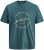 Jack & Jones Grayson T-Shirt Türkis - Herren-T-shirts - Herren-T-Shirts in großen Größen