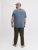Jack & Jones Edenver T-Shirt Blue - Herren-T-shirts - Herren-T-Shirts in großen Größen