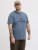 Jack & Jones Edenver T-Shirt Blue - Herren-T-shirts - Herren-T-Shirts in großen Größen