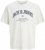 Jack & Jones Edenver T-Shirt White - Herren-T-shirts - Herren-T-Shirts in großen Größen