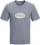 Jack & Jones Catskills Worldwide T-Shirt Blau - Herren-T-shirts - Herren-T-Shirts in großen Größen