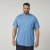 North Latitude 61010 US T-Shirt Mittelblau - Herren-T-shirts - Herren-T-Shirts in großen Größen