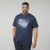 North Latitude 61119 Bedrucktes T-Shirt Marineblau - Herren-T-shirts - Herren-T-Shirts in großen Größen