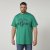 North Latitude 61121 Bedrucktes T-Shirt Grün - Herren-T-shirts - Herren-T-Shirts in großen Größen
