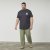 North Latitude 61122 Bedrucktes T-Shirt Schwarz - Herren-T-shirts - Herren-T-Shirts in großen Größen