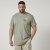 North Latitude 61124 Gestreiftes T-Shirt Olivgrün - Herren-T-shirts - Herren-T-Shirts in großen Größen