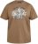 North Latitude 61315 Bedrucktes T-Shirt Camel - Herren-T-shirts - Herren-T-Shirts in großen Größen