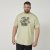 North Latitude 61315 Bedrucktes T-Shirt Hell Staubgrün - Herren-T-shirts - Herren-T-Shirts in großen Größen