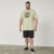 North Latitude 61315 Bedrucktes T-Shirt Hell Staubgrün - Herren-T-shirts - Herren-T-Shirts in großen Größen