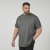 North Latitude 61317 T-Shirt Slub Mit Rückenprint Dunkel Staubgrün - Herren-T-shirts - Herren-T-Shirts in großen Größen
