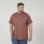 North Latitude 61318 Allover-Print T-Shirt Cognacbraun - Herren-T-shirts - Herren-T-Shirts in großen Größen