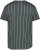 North Latitude 61319 Gestreiftes T-Shirt Dunkel Staubgrün - Herren-T-shirts - Herren-T-Shirts in großen Größen