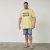 North Latitude 61335 T-Shirt Slub Mit Print Mais - Herren-T-shirts - Herren-T-Shirts in großen Größen