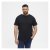 North Latitude T-Shirt O-Neck Black - Herren-T-shirts - Herren-T-Shirts in großen Größen