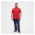 North Latitude T-Shirt O-Neck Red - Herren-T-shirts - Herren-T-Shirts in großen Größen