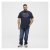 North Latitude Logo T-Shirt Navy - Herren-T-shirts - Herren-T-Shirts in großen Größen
