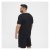 North Latitude Pyjama T-Shirt V-Neck Short Sleeve Black - Pyjama/Loungewear - Schlafanzüge/Pyjama für Herren in Übergröße