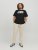 Jack & Jones Logan T-Shirt Black - Herren-T-shirts - Herren-T-Shirts in großen Größen