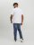 Jack & Jones Conrad T-Shirt White - Herren-T-shirts - Herren-T-Shirts in großen Größen
