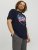 Jack & Jones Codyy T-Shirt Navy - Herren-T-shirts - Herren-T-Shirts in großen Größen
