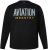 JP1880 T-Shirt Long Sleeve Aviation Black TALL - HERRENBEKLEIDUNG MT-6XLT - Langgrößen für Herren