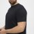 North Latitude T-Shirt O-Neck Black TALL - TALL T-shirts - T-Shirts Überlänge Herren