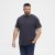 North Latitude T-Shirt O-Neck Navy Blue TALL - TALL T-shirts - T-Shirts Überlänge Herren