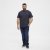 North Latitude T-Shirt O-Neck Navy Blue TALL - TALL T-shirts - T-Shirts Überlänge Herren