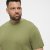 North Latitude T-Shirt O-Neck Olive Green TALL - TALL T-shirts - T-Shirts Überlänge Herren