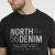 North Latitude Denim Printed T-Shirt Black TALL - TALL T-shirts - T-Shirts Überlänge Herren