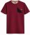 Motley Denim Milan T-Shirt Rot - Herren-T-shirts - Herren-T-Shirts in großen Größen