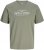 Jack & Jones Kevin T-Shirt Grau - Herren-T-shirts - Herren-T-Shirts in großen Größen