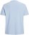 Jack & Jones Alex T-Shirt Hellblau - Herren-T-shirts - Herren-T-Shirts in großen Größen