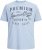 Jack & Jones Alex T-Shirt Hellblau - Herren-T-shirts - Herren-T-Shirts in großen Größen
